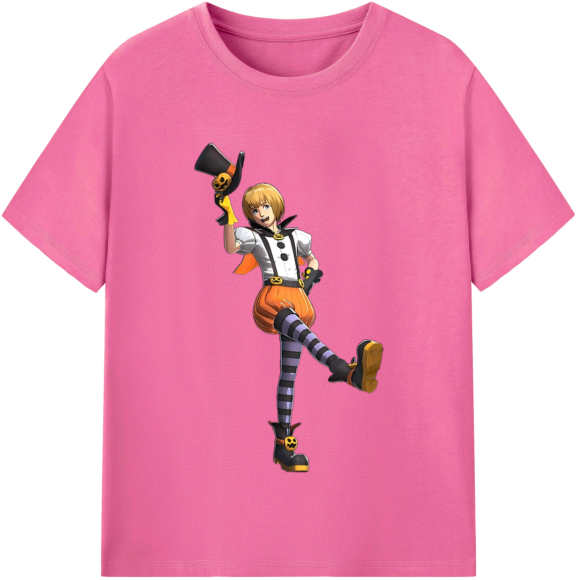 （画像用） 進撃の巨人 アルミン·アルレルト Attack on Titan Armin Arlert レディースカジュアルプリントTシャツ（綿100％）